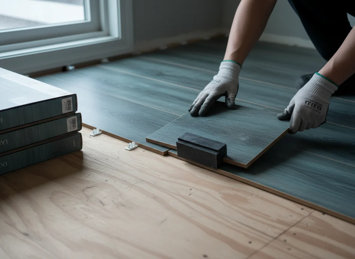 Luxury Vinyl Plank Installation company in Dunlow, WV